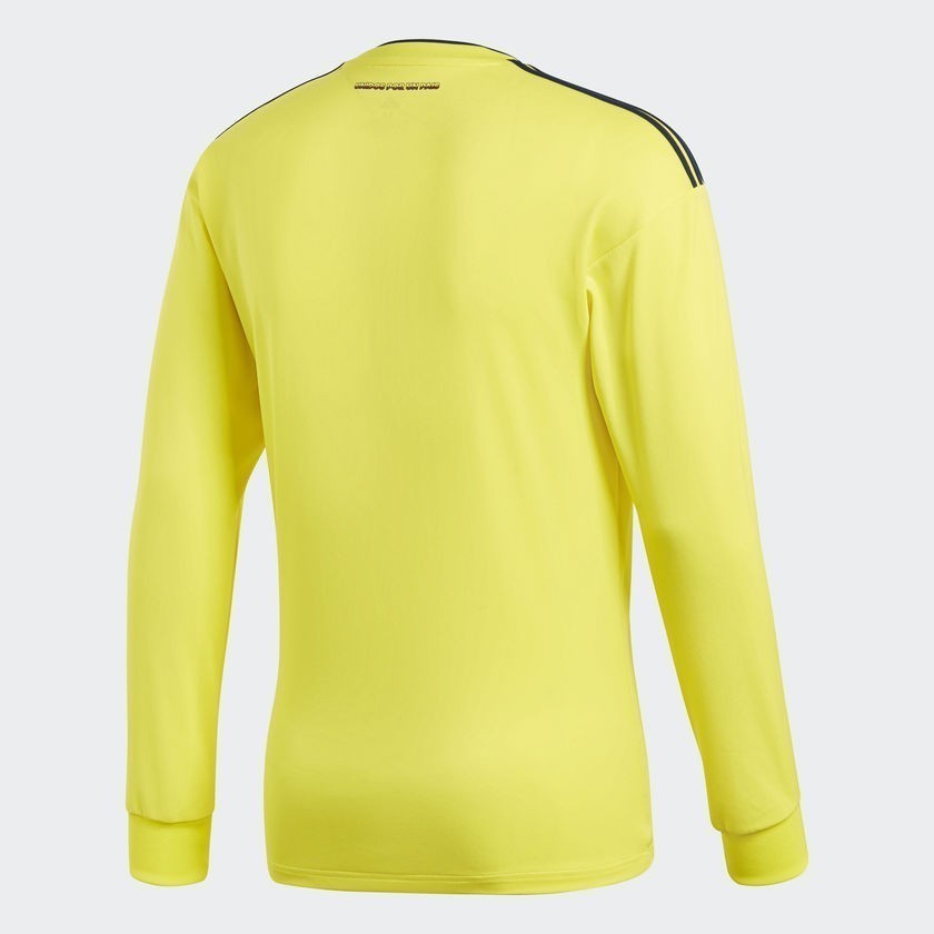 Men's Colombia Home Long Sleeve Jersey  World Cup 2018