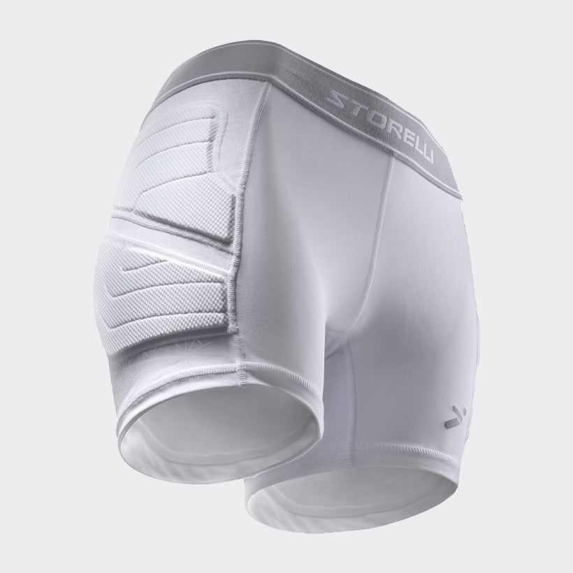 Women's BodyShield Slider Shorts - White