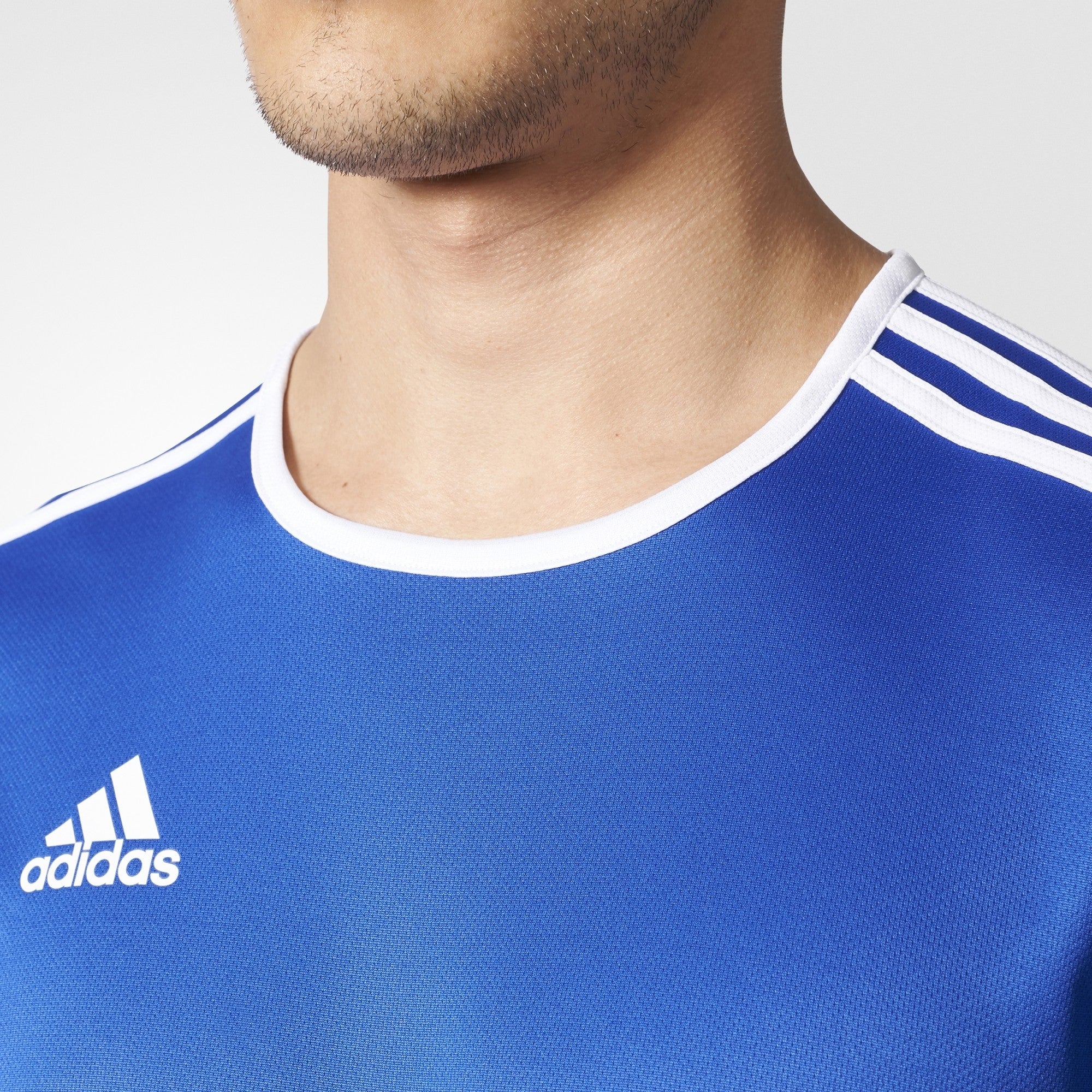 Total Football Direct - Adidas Entrada 18 Jersey - Bold Blue / White