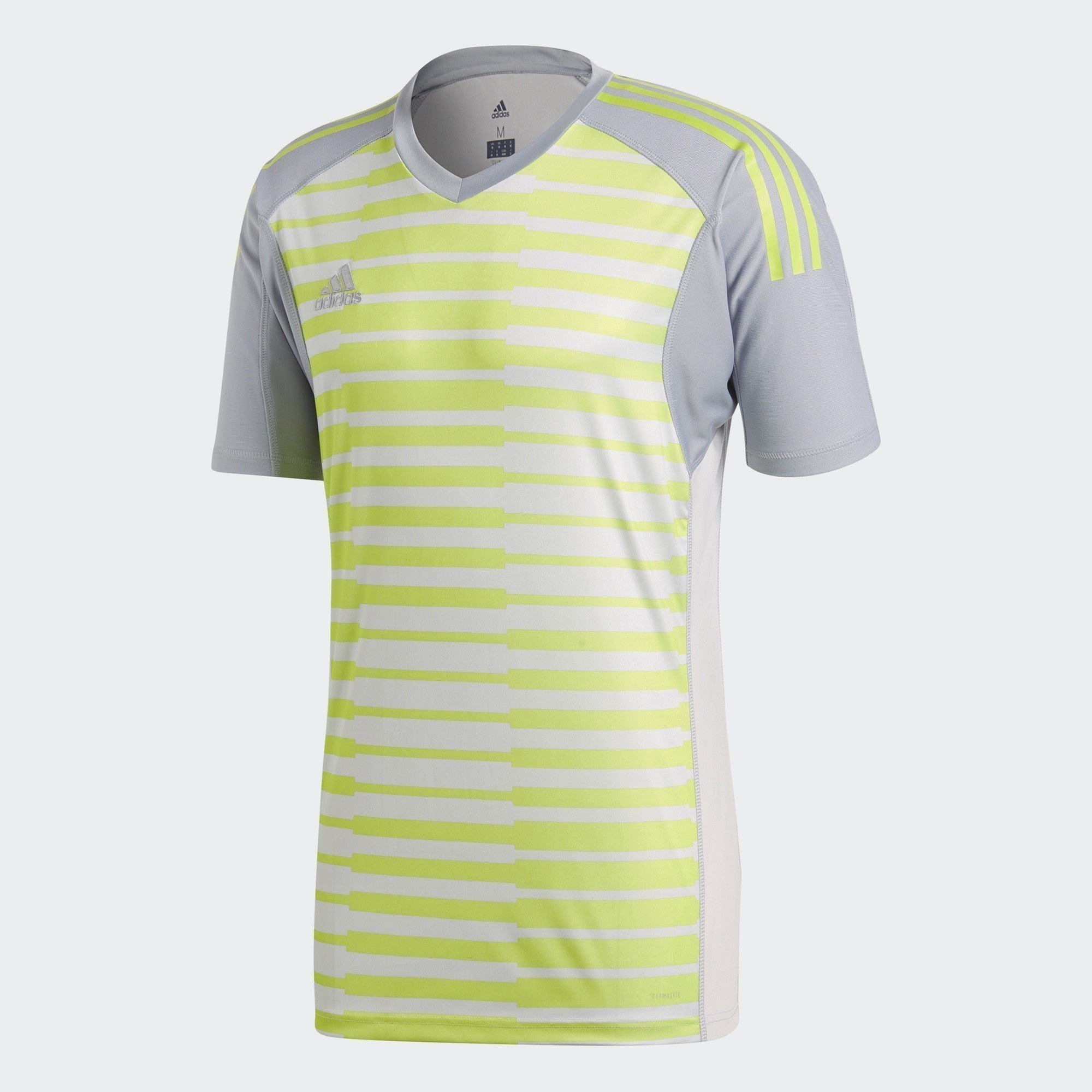 antecedentes equivocado viceversa Men's AdiPro 18 Goalkeeper Jersey - Grey/Solar Yellow