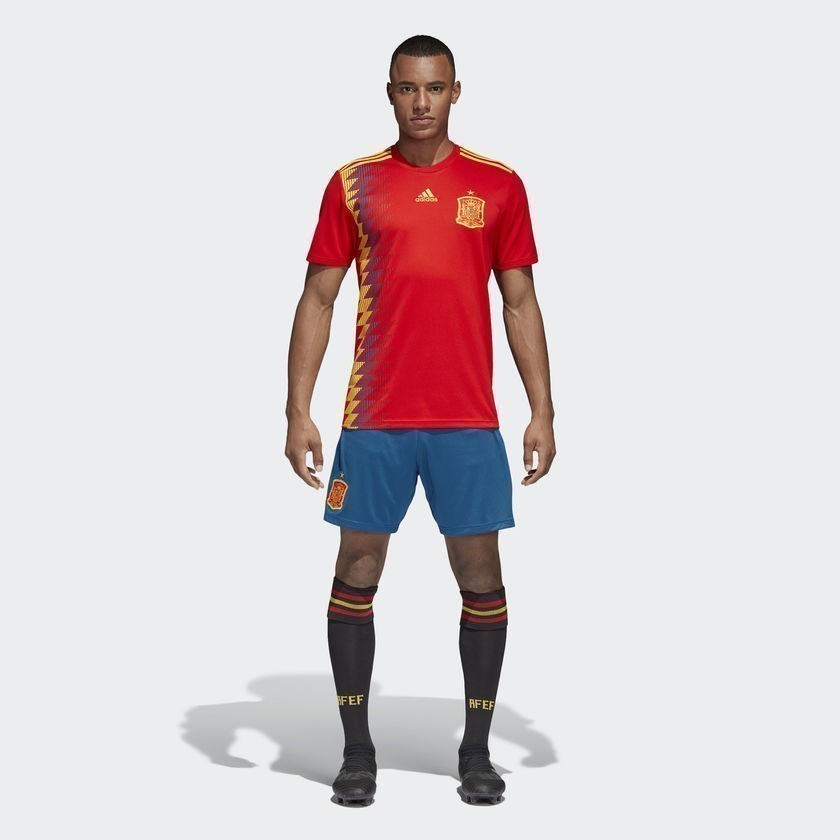 Men's Spain Home Jersey World Cup 2018