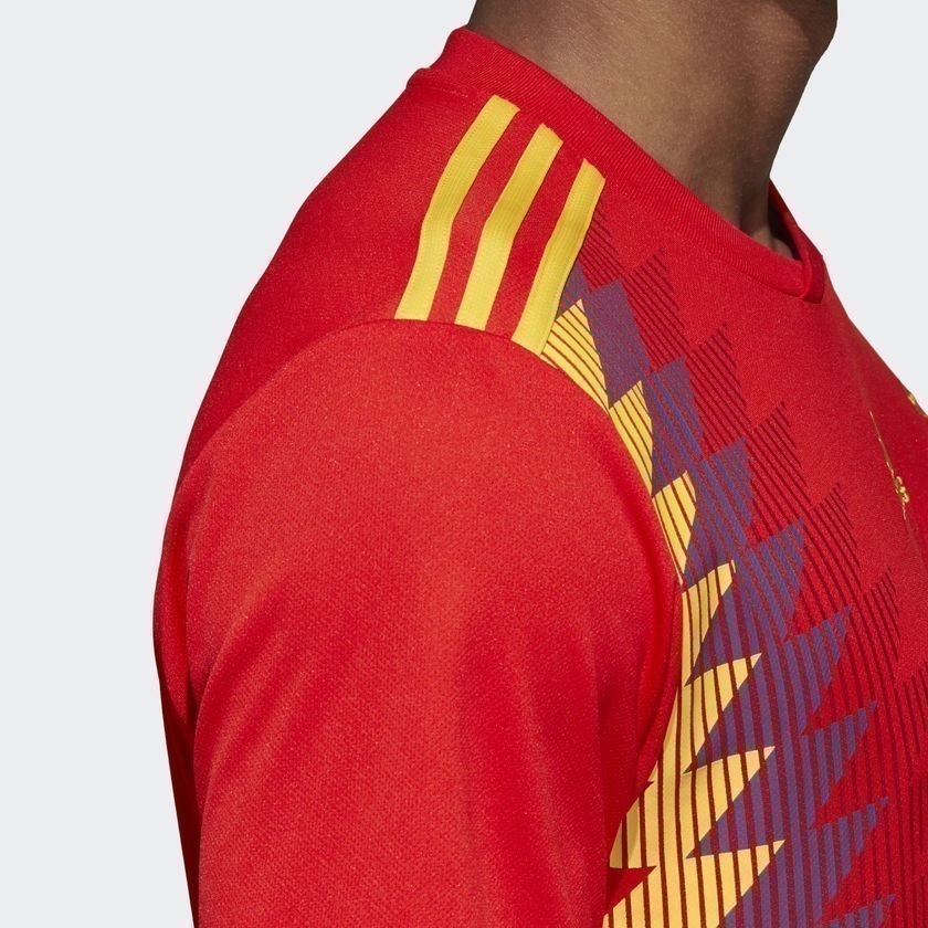 Men's Spain Home Jersey World Cup 2018