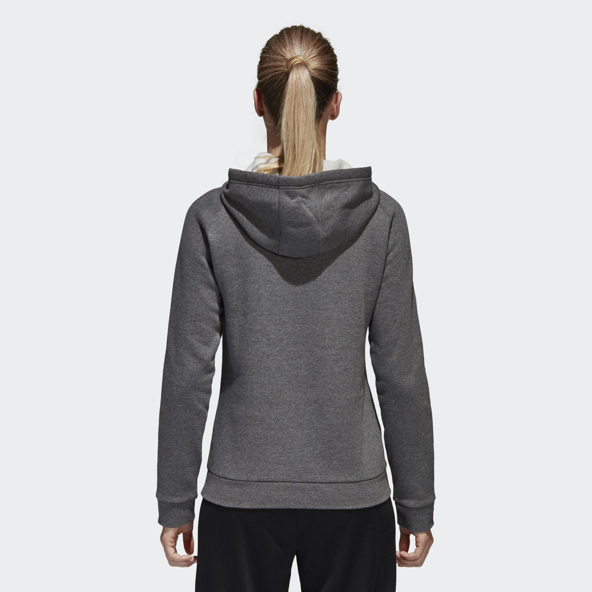 Women's Condivo 18 Hoodie - Dark Grey Heather/Black