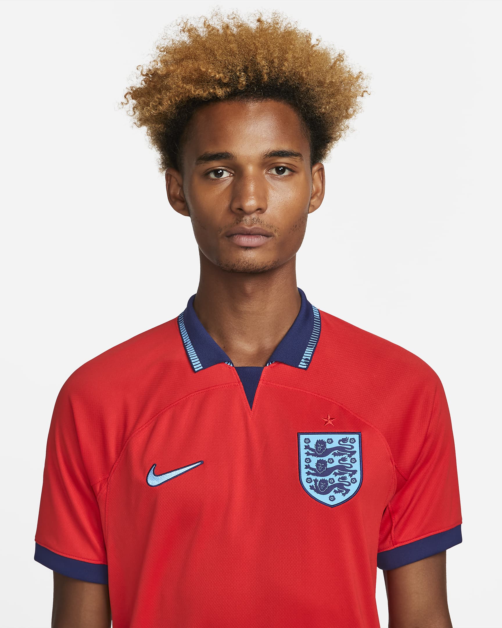 England 2022/23 Stadium Home Men's Nike Dri-FIT Soccer Jersey