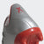 X 18.3 FG Kid's Cleats - Silver/Hi-Res Red/Footwear White