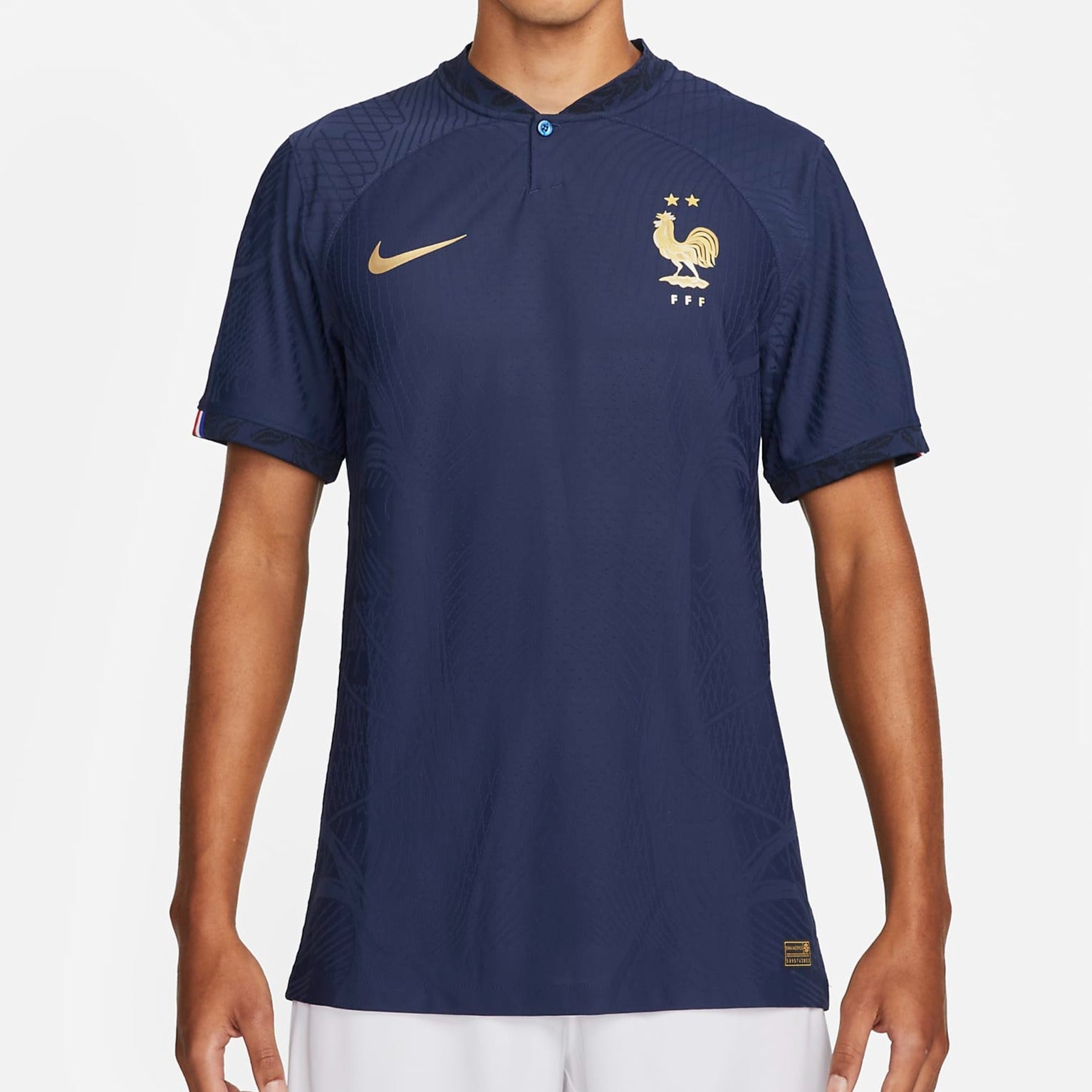 Nike France 2023 Away Replica Jersey, Men's, Large, White
