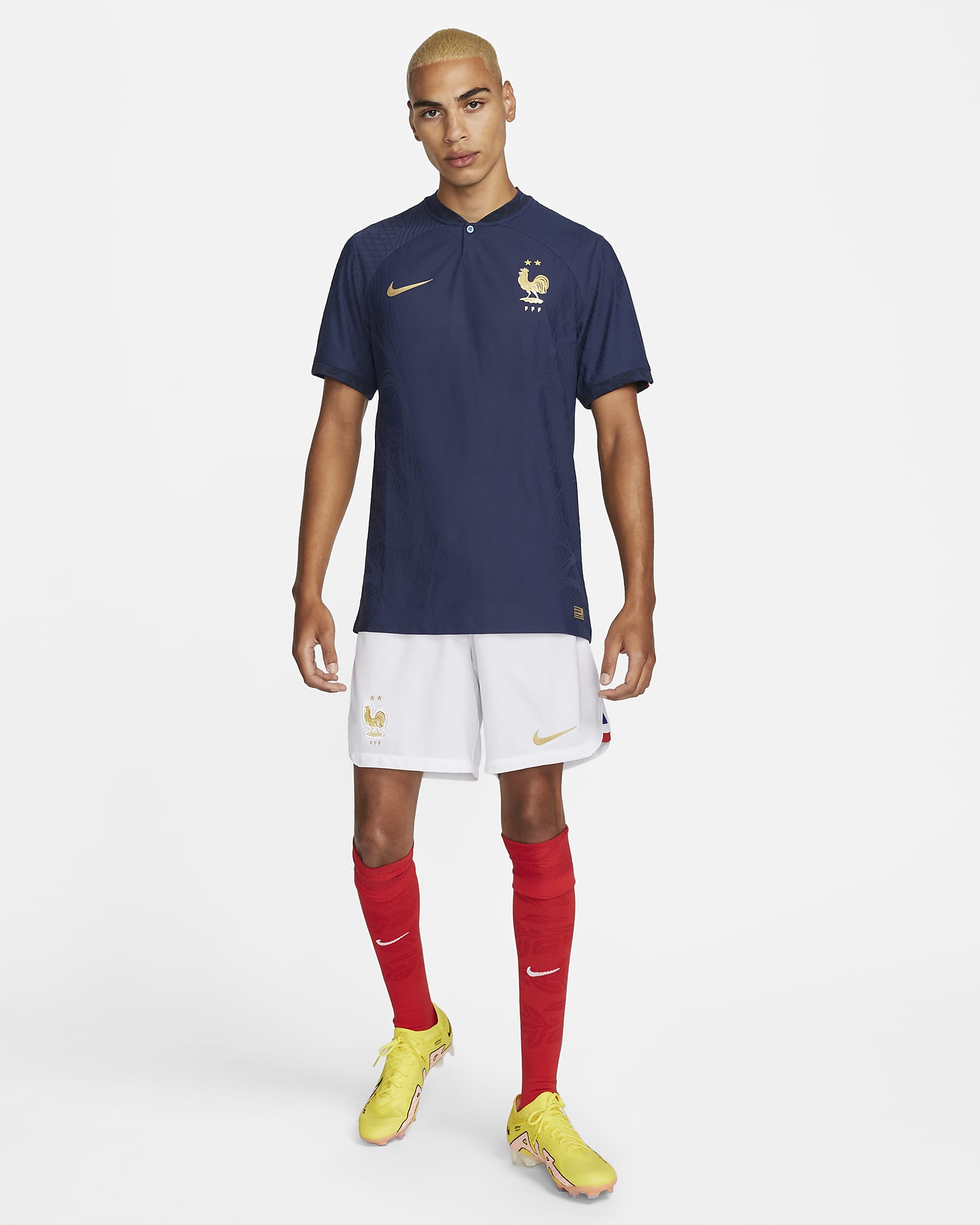 Nike France Authentic Home Jersey World Cup 2022 Men's