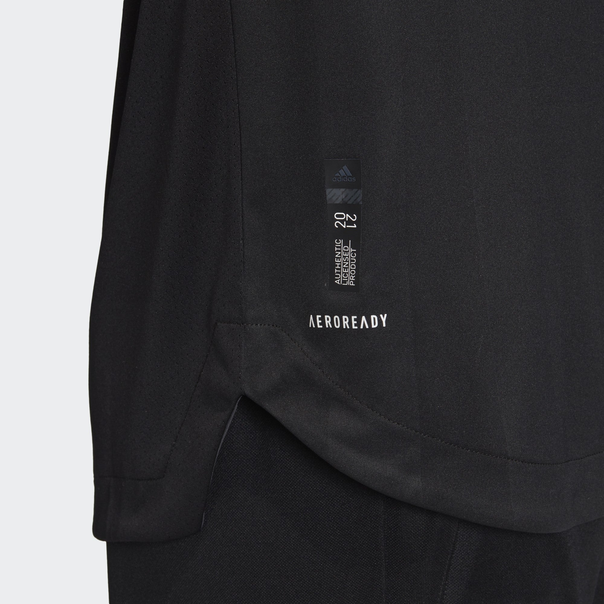 Men's LAFC adidas Black Jersey Hook AEROREADY T-Shirt
