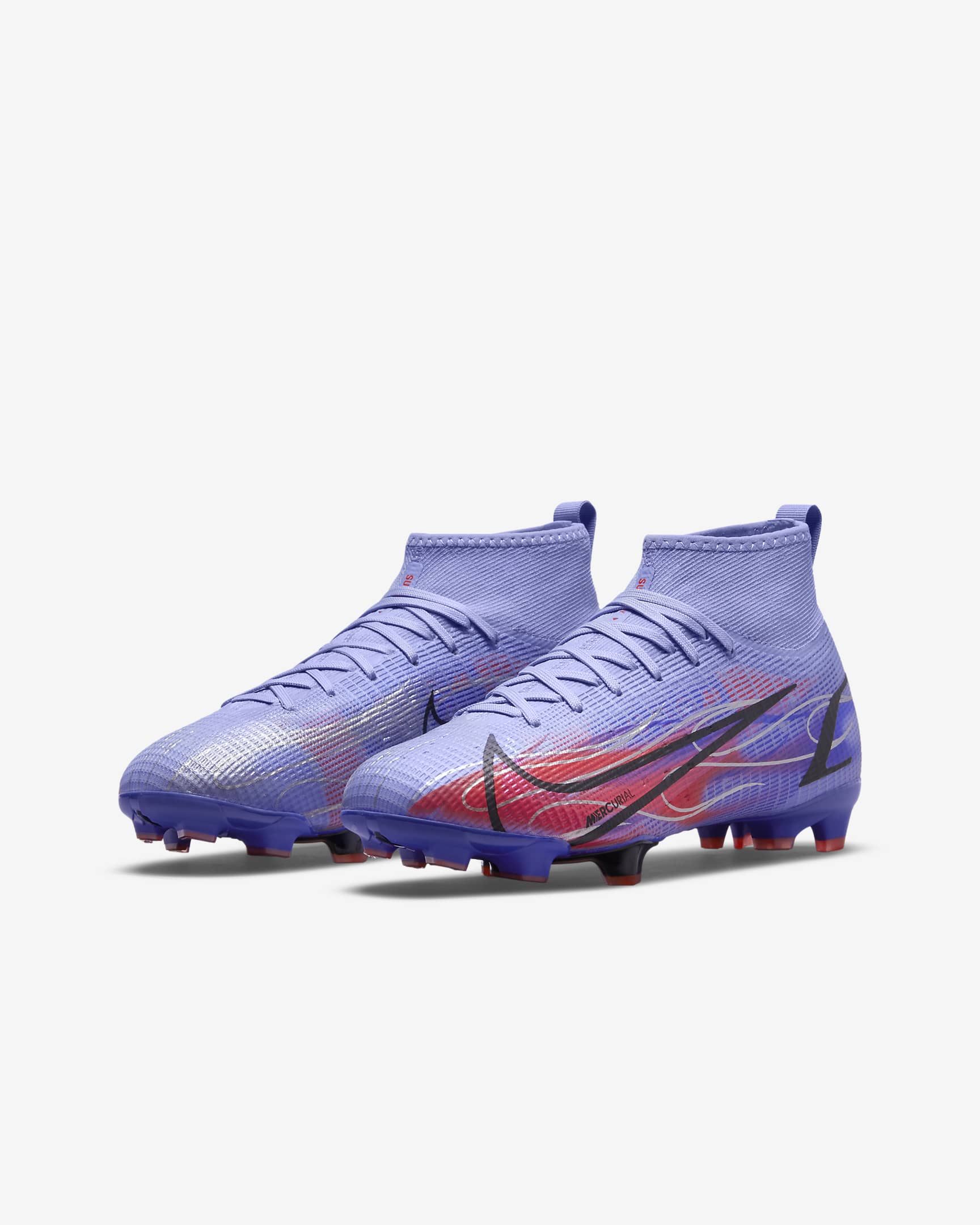 Nike Youth Mercurial Superfly 8 Pro Kylian MBappe Firm Ground Soccer Shoes