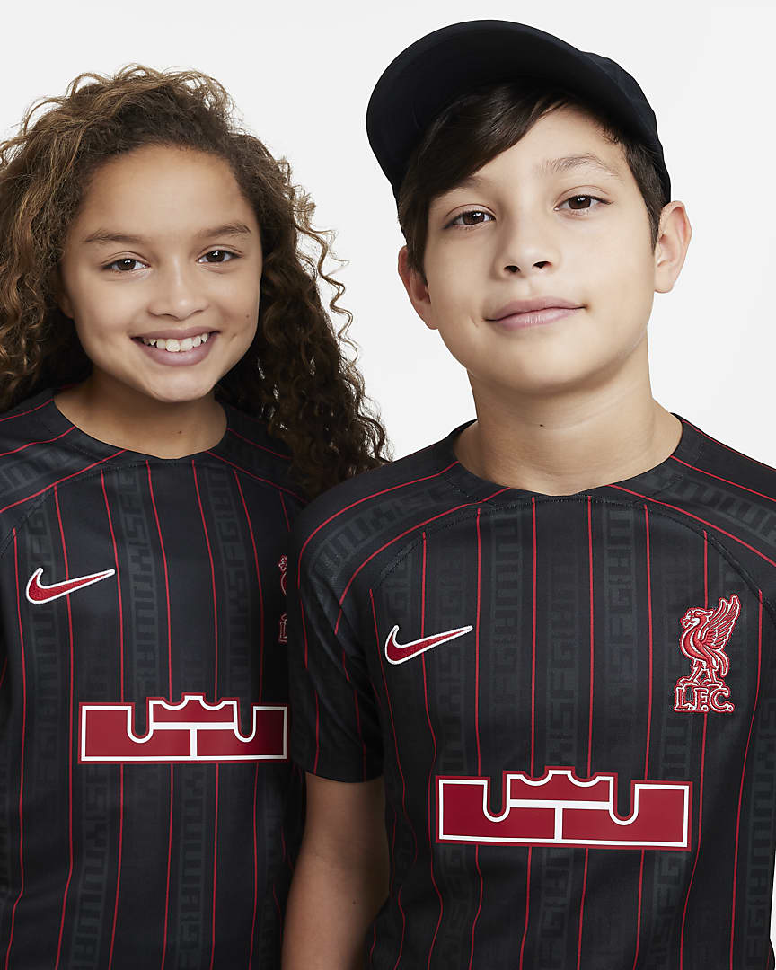 Kids Nike Liverpool FC x Lebron James Jersey - Soccer Master