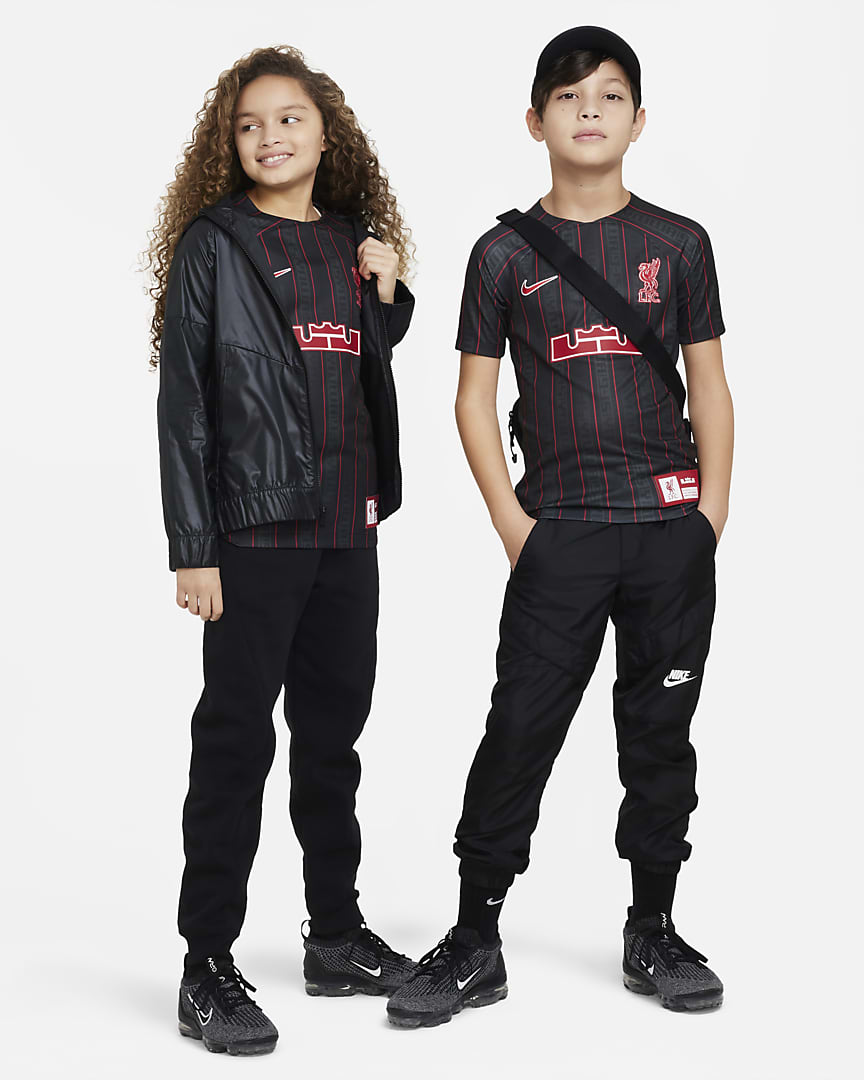 Kids Nike Liverpool FC x Lebron James Jersey - Soccer Master