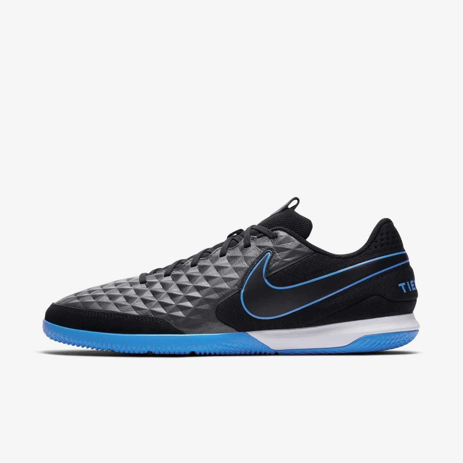 Tiempo Legend 8 Academy Indoor Shoes - Black/Blue Hero/Black