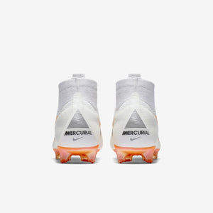 Mercurial Superfly 6 360 FG Soccer - White/Total Orange/G