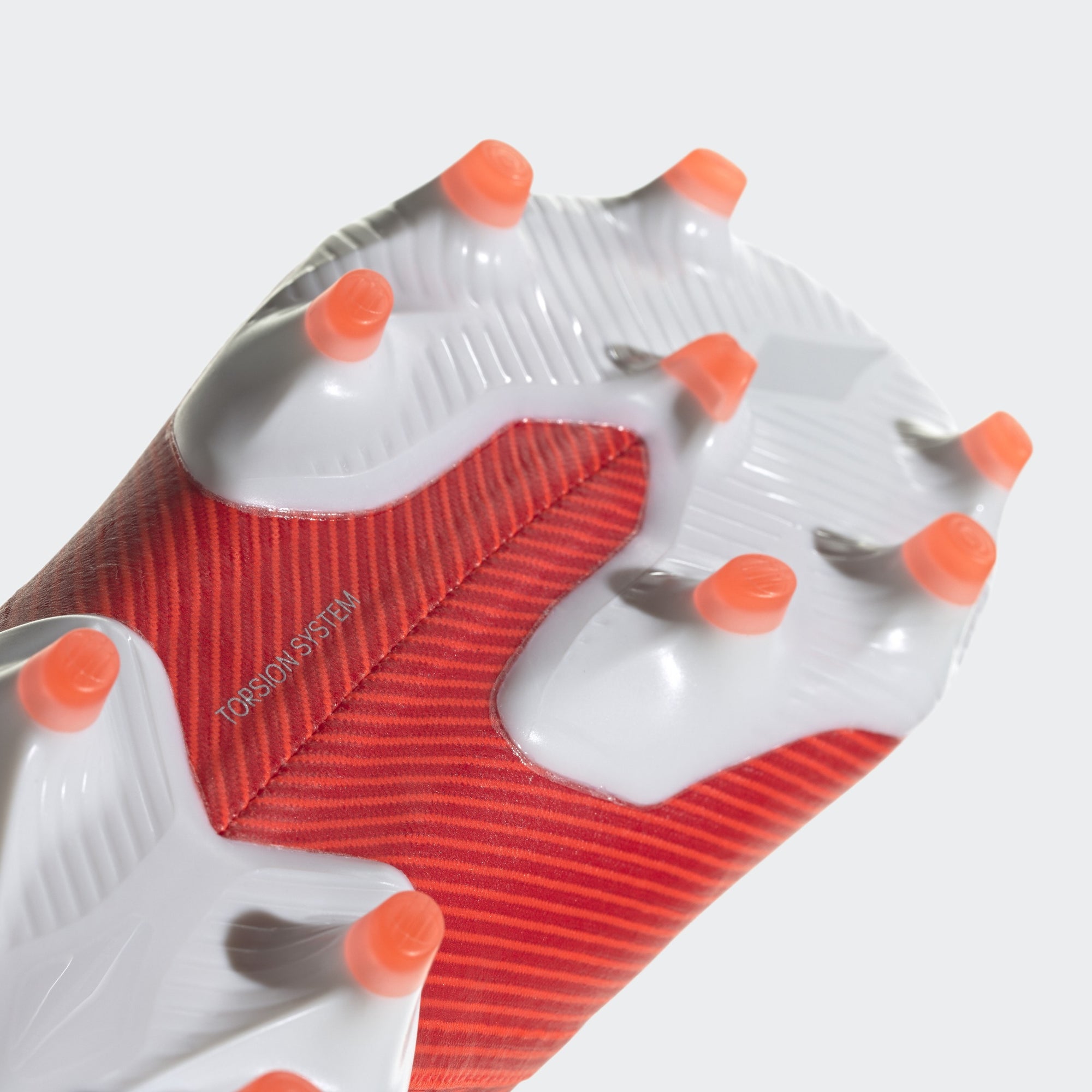 Nemeziz 19.1 FG Men's Cleats - Active Red/Silver Metallic/Solar Red