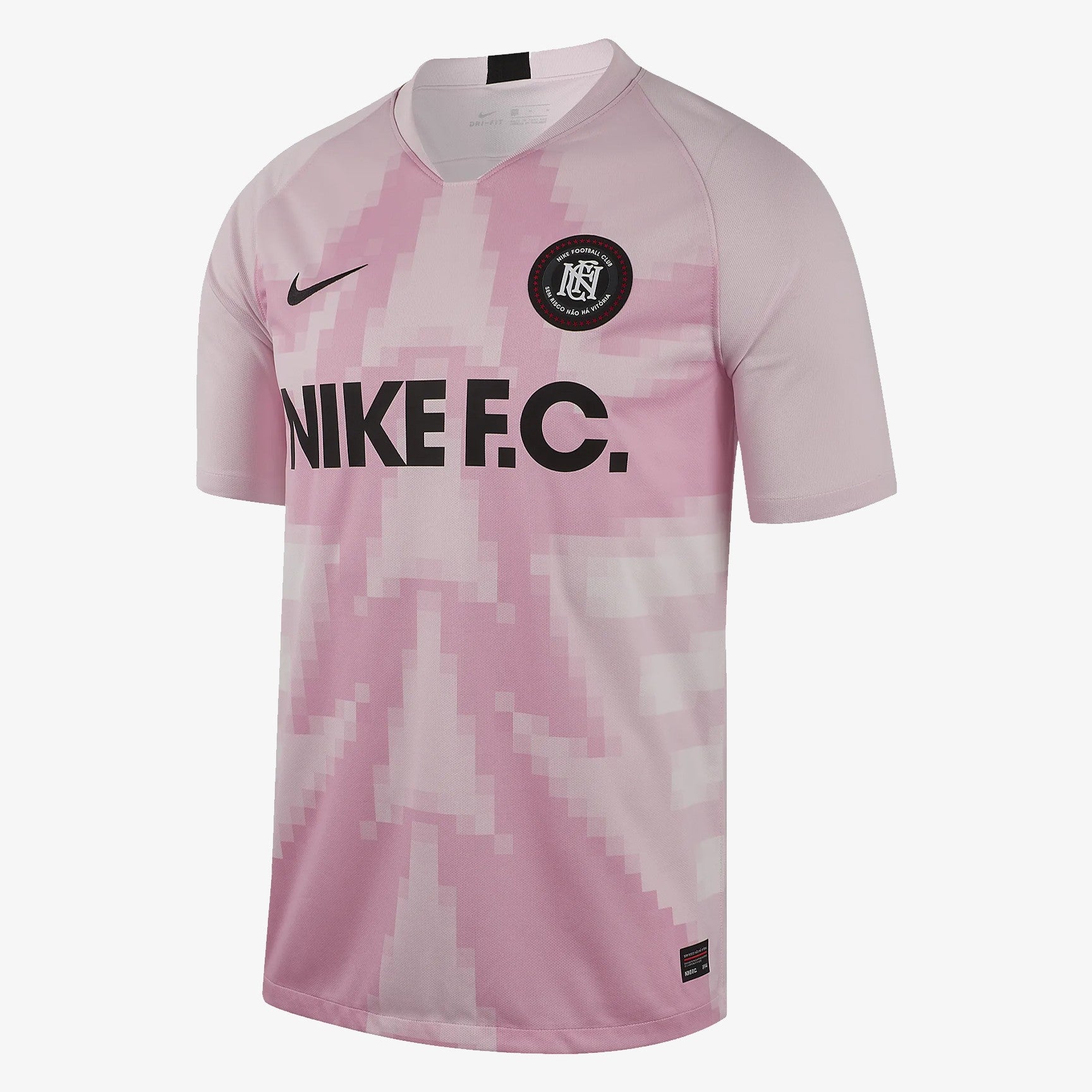 F.C. Soccer Jersey Pink Foam Pink Rise Black Black