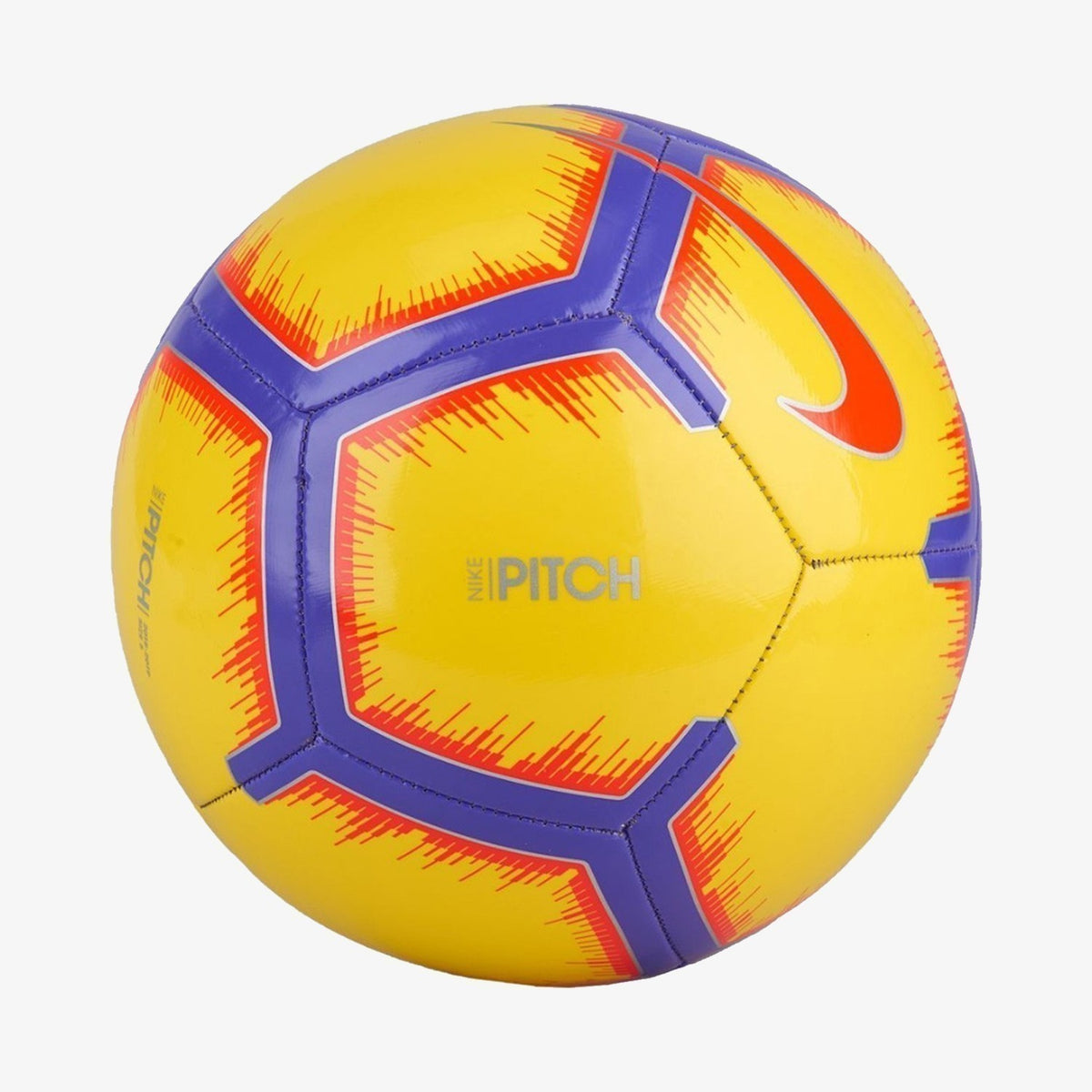 Strike Soccer Ball - Yellow/Purple/Flash Crimson/Flash Crimson