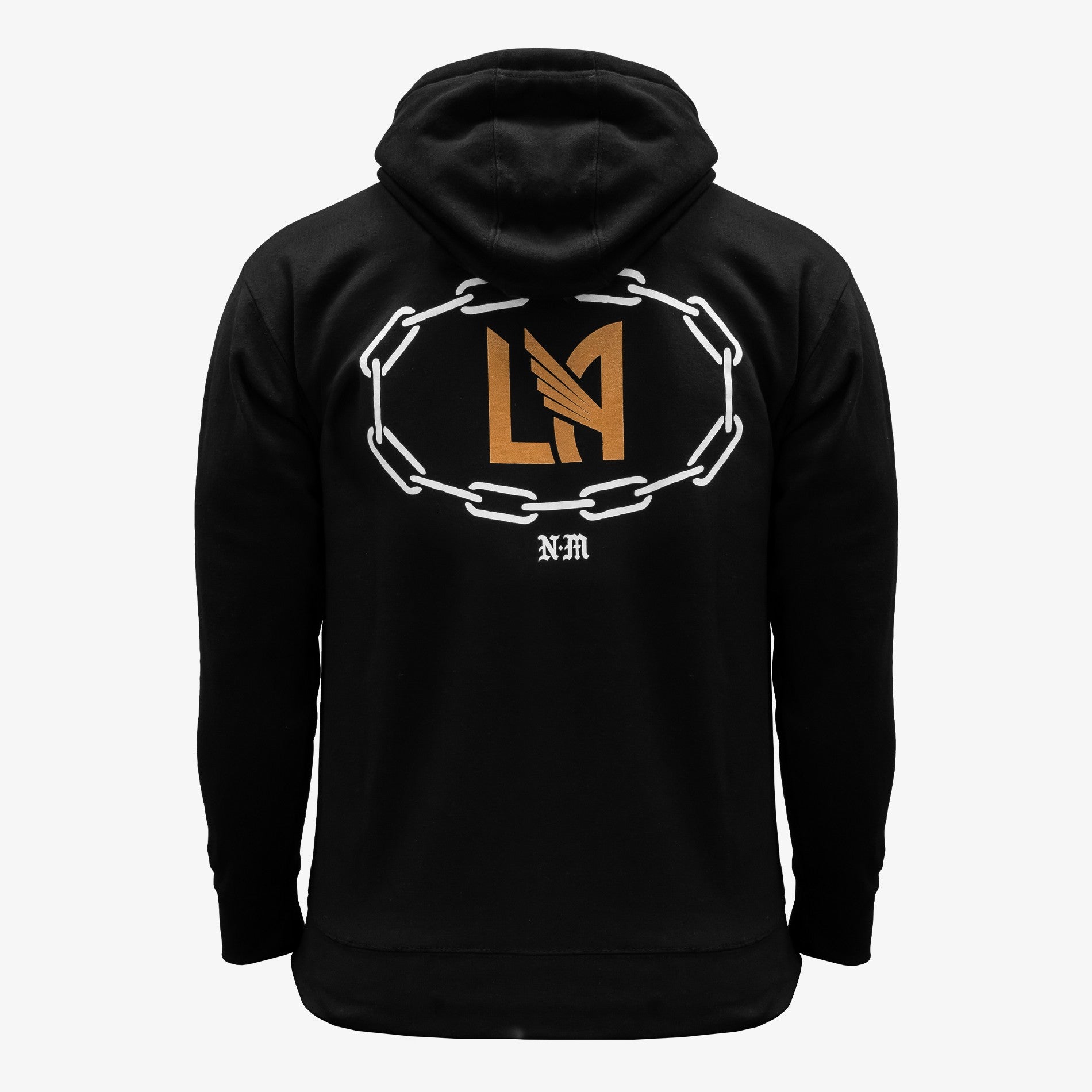 LAFC x Never Made Chain Hoodie - Black/Gold