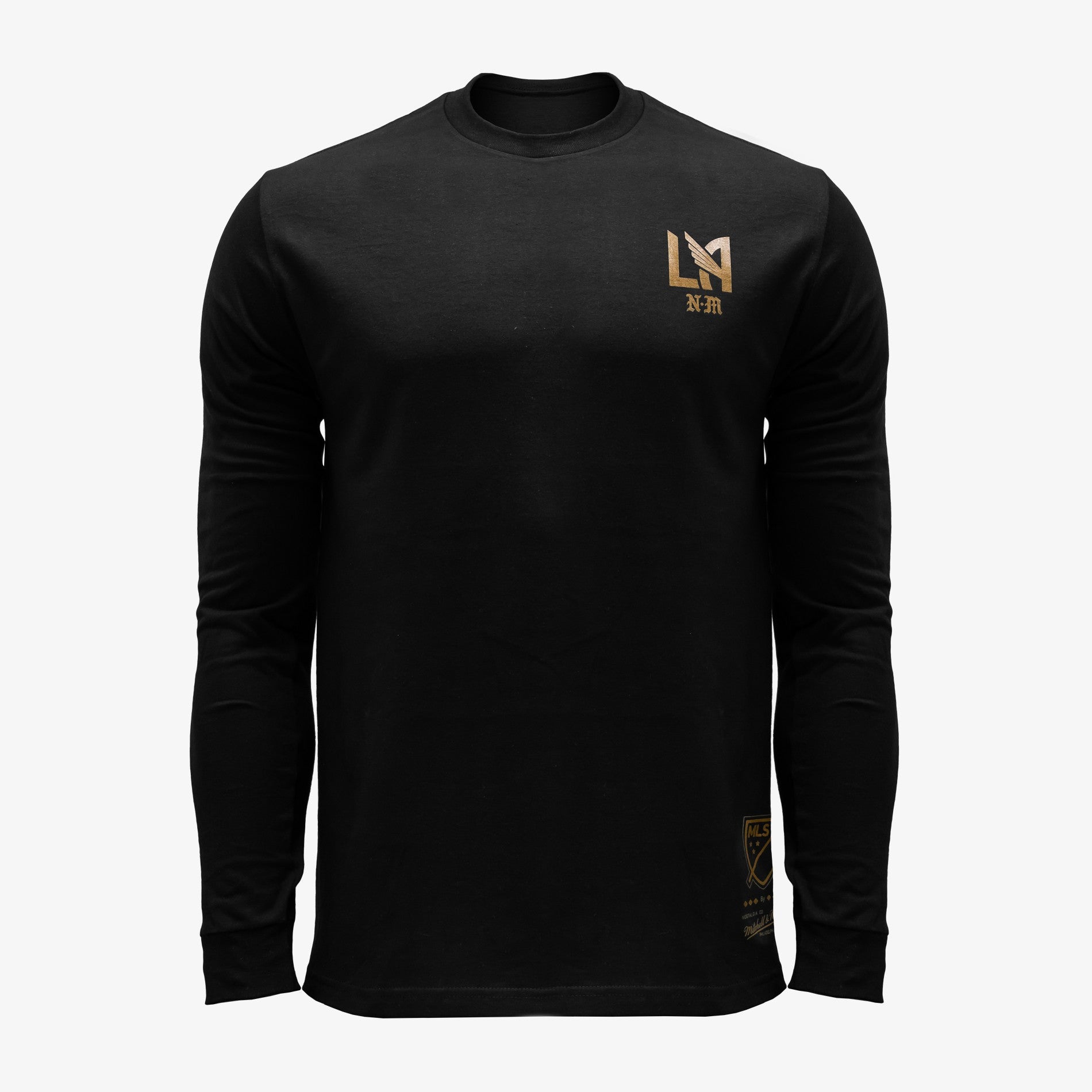 LAFC Fanatics Branded Team Arc Knockout Long Sleeve T-Shirt - Black