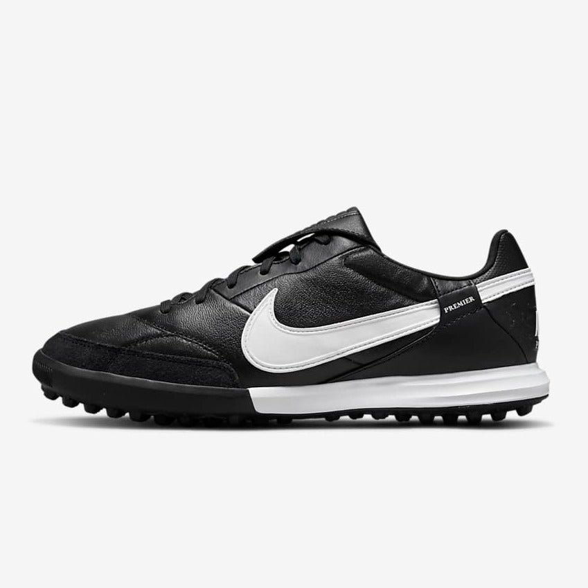 Nike Tiempo Premier 3 Turf Soccer Shoes Black - AT6178-010-NIKE by Nike | Available at Niky&#39;s Sports