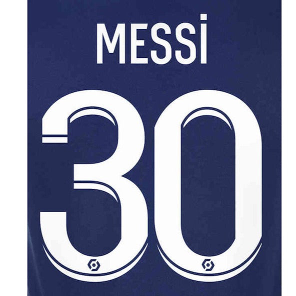 Lionel Messi Paris Saint-Germain Home Kit 21/22