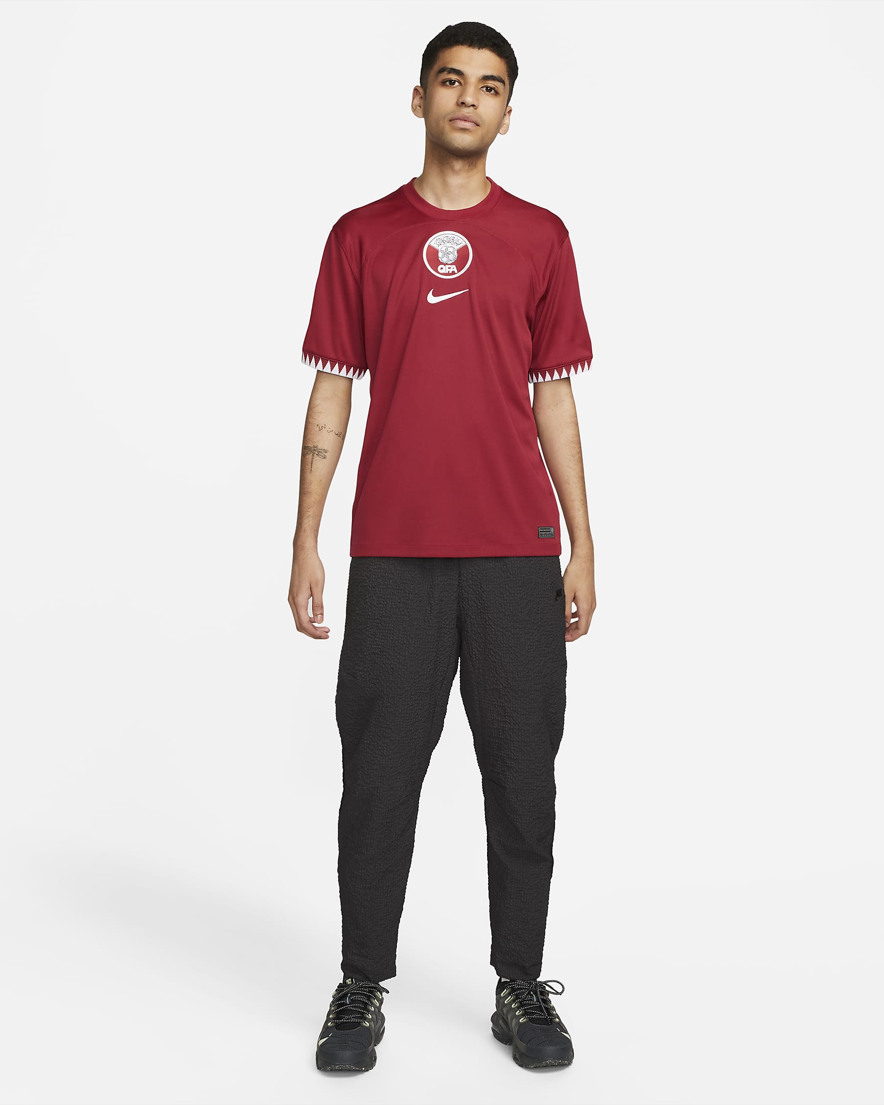 Nike Qatar 2022/23 Stadium Home Men's Nike Dri-FIT Soccer Jersey