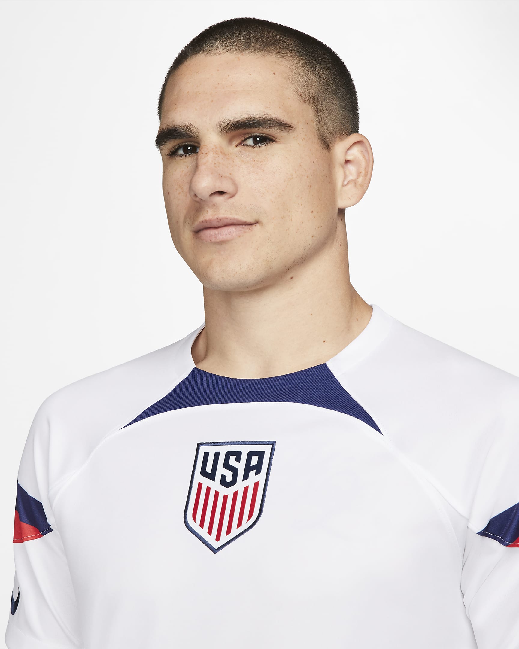  Nike USA Home Men's Authentic World Cup Soccer Jersey