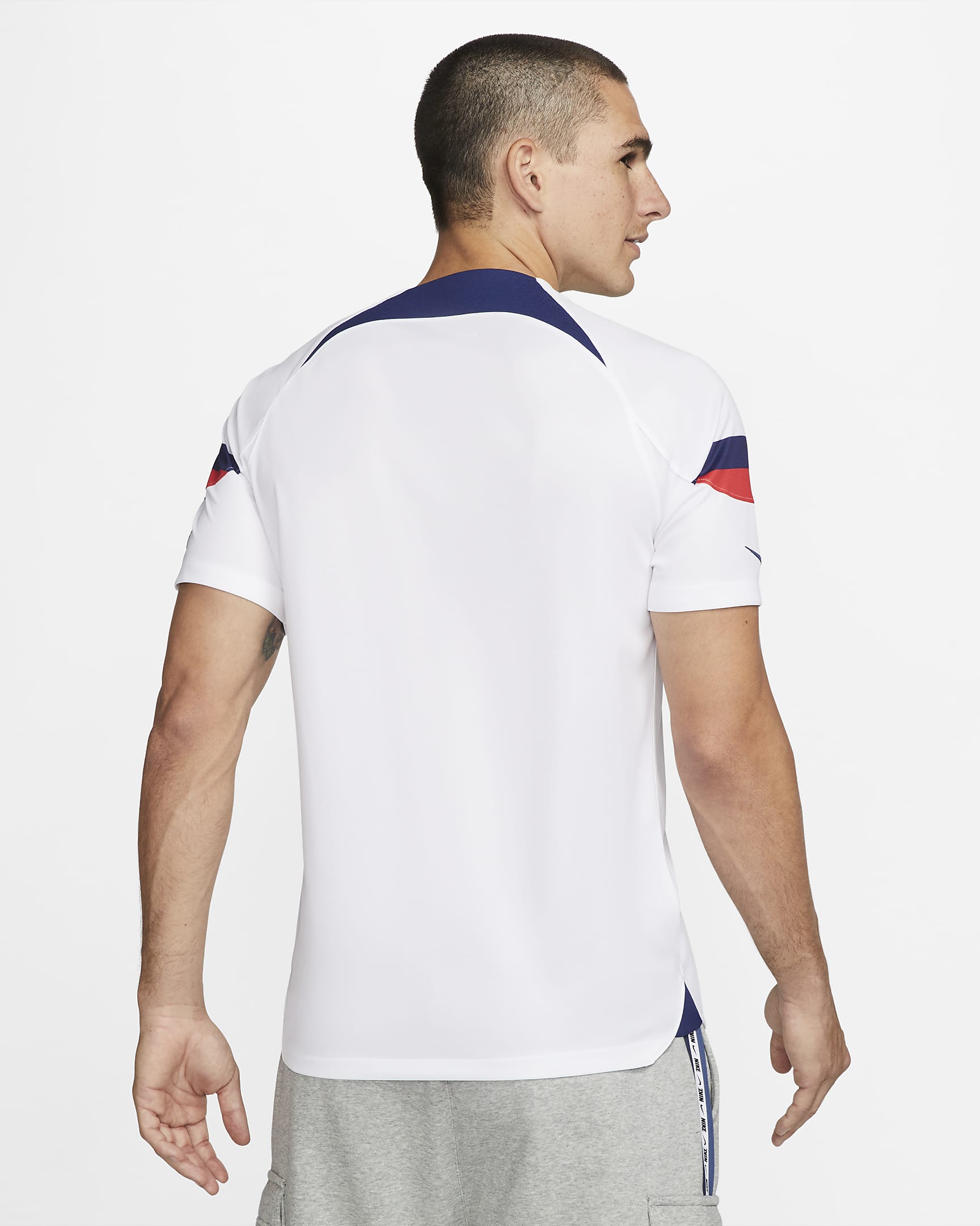 Nike USA Home Soccer Jersey 2022 Back View 