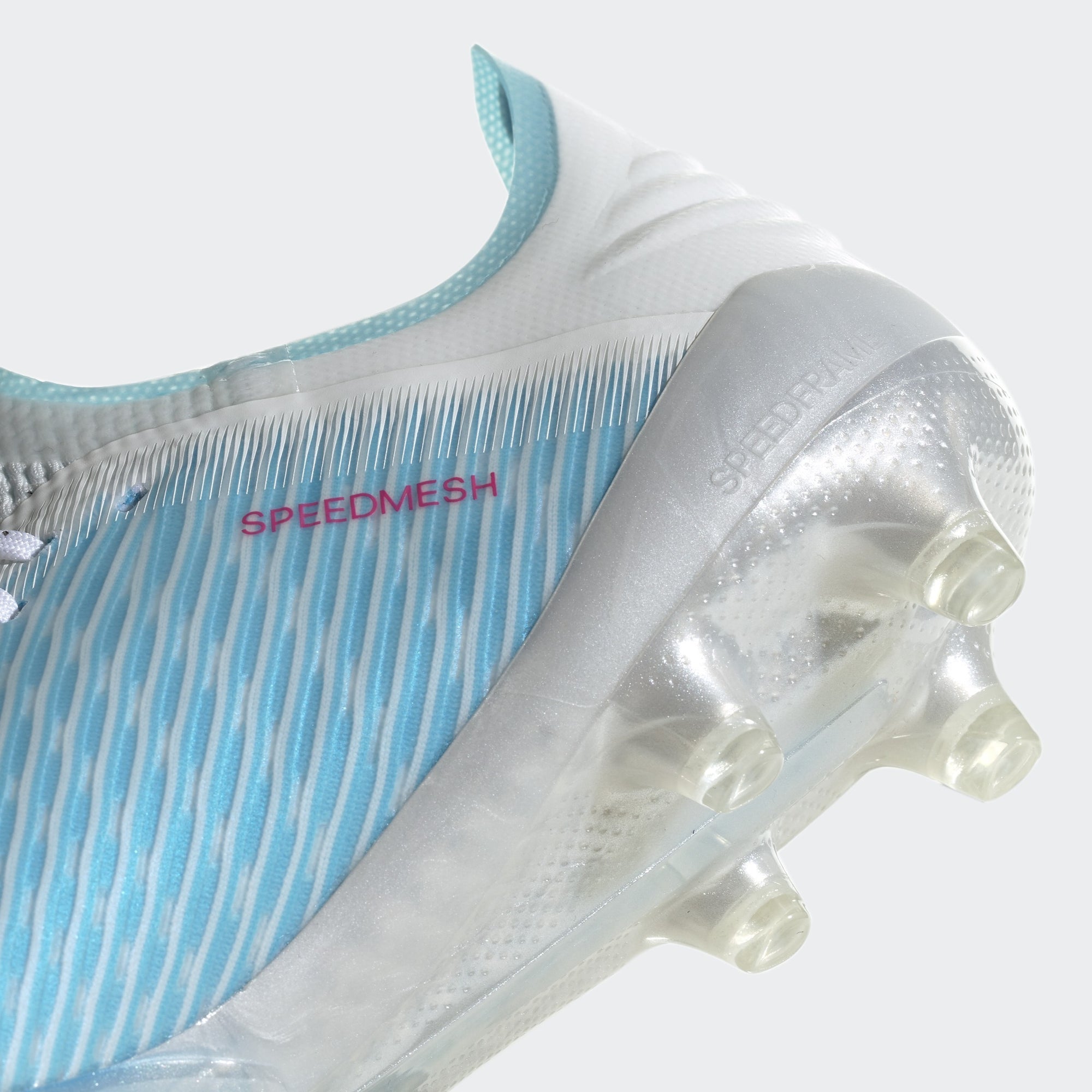 Men's X 19.1 FG Cleats - Bright Cyan/Core Black/Shock Pink